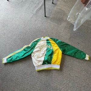 Vintage Boston Celtics Reversible Womens Jacket
